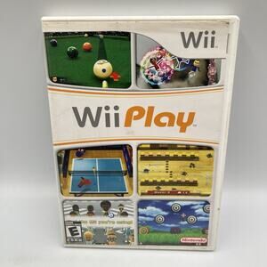 Wii Play Wii Party Game Tested And Works Includes Manual